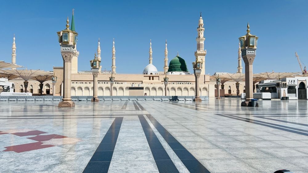 La mosquée du Prophète à Médine